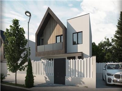 Proiect nou! Casa design unic P+E, curte proprie 429mp, toate utilitatile, finalizare in toamna, Cristian, Brasov